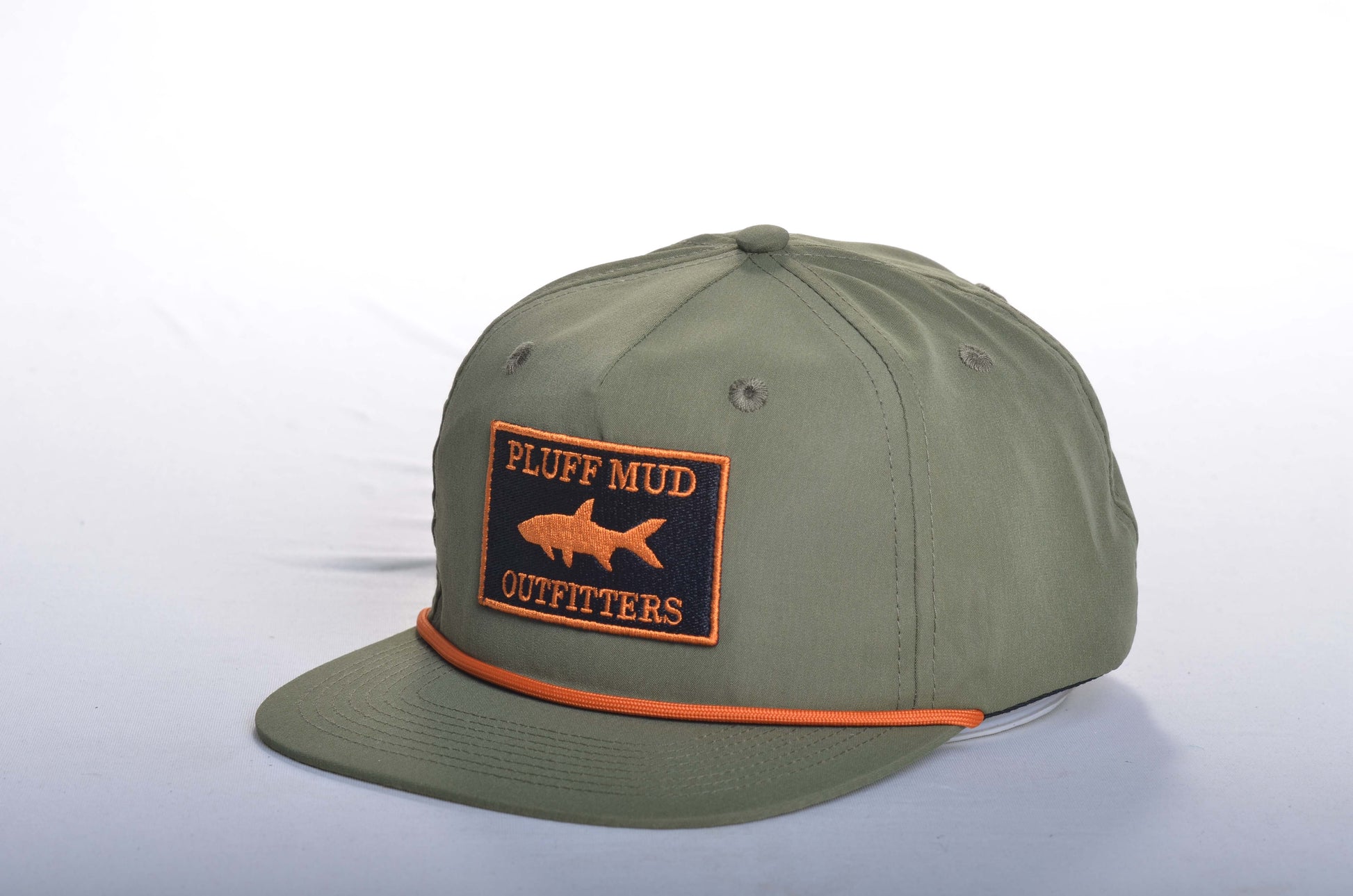 Green pluff mud outfitters tarpon hat